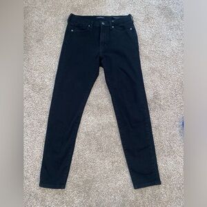 Banana republic 27 black skinny jeans